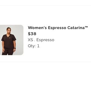 Figs Scrubs Espresso Set